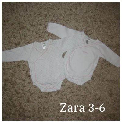 Лот: 4977424. Фото: 1. Боди Zara 3-6. Ползунки, распашонки, слипы
