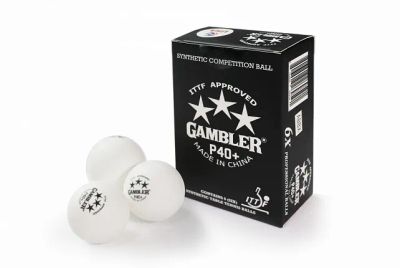 Лот: 21167852. Фото: 1. Мячи для н/т Gambler P40+ BALL... Мячи, ракетки, шайбы, клюшки