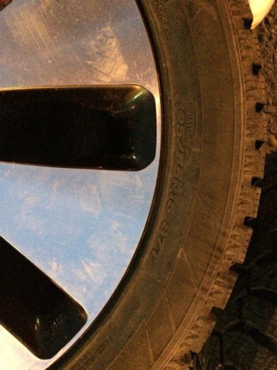 Лот: 7984763. Фото: 1. Диски, резина, зимняя, Kia Rio... Другое (шины, диски)