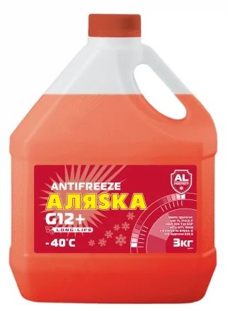Лот: 11249212. Фото: 1. Антифриз Long Life G12+ Аляска... Масла, жидкости