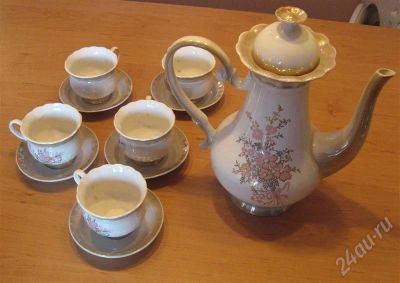 Лот: 320974. Фото: 1. чайный сервиз с рубля!!!. Сервизы, наборы посуды