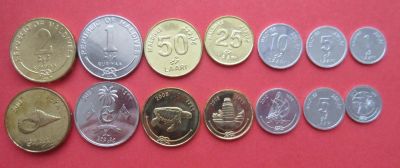 Лот: 6902018. Фото: 1. Мальдивы. Набор монет (2007) UNC... Азия