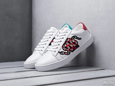Лот: 17093930. Фото: 1. Кроссовки Gucci Ace Embroidered... Кеды, кроссовки, слипоны