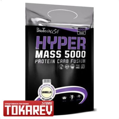 Лот: 6418292. Фото: 1. Гейнер Hyper Mass от BioTech USA... Спортивное питание, витамины