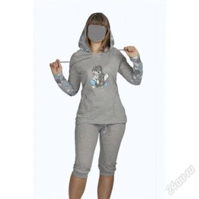 Лот: 2967269. Фото: 1. Домашний костюм "Тедди", р-р 48. Домашняя одежда
