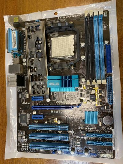 Лот: 17823000. Фото: 1. Материнская плата + планка ASUS... Материнские платы