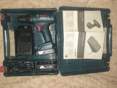 Лот: 16916571. Фото: 1. Шуруповерт Bosch GSR 1800 LI. Электроинструмент