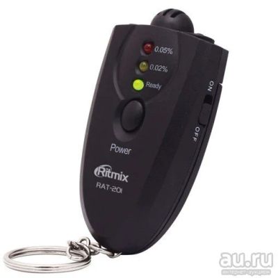 Лот: 12799239. Фото: 1. Алкотестер Ritmix RAT-201. Остальная техника