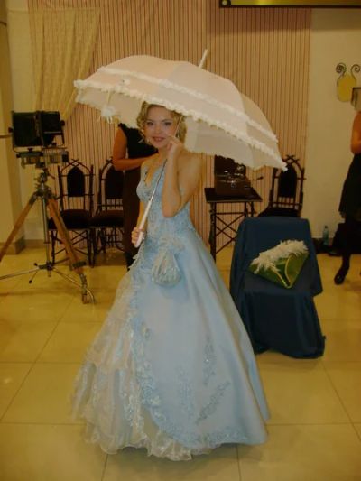 Лот: 3673870. Фото: 1. Бальный набор (платье, подъюбник... Платья