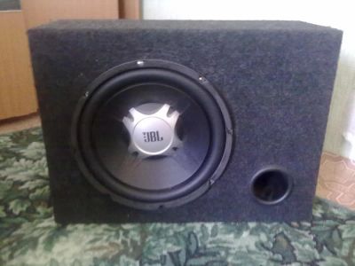 Лот: 4045783. Фото: 1. сабвуфер в корпусе, 12" JBL+усил. Сабвуферы