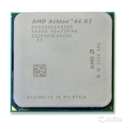 Лот: 11998442. Фото: 1. AMD Athlon 64 X2 5000+ (2 ядра... Процессоры