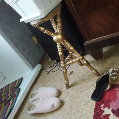 Лот: 25780874. Фото: 1. деревянная подставка под цветы... Мебель