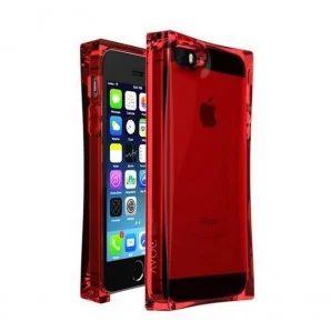 Лот: 4626841. Фото: 1. Чехол льдинка Iphone 5 5s красный. Чехлы, бамперы