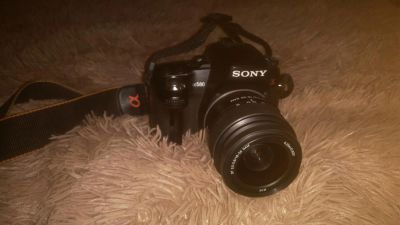 Лот: 8931961. Фото: 1. Фотоаппарат Sony Alpha 580 + бленда... Цифровые зеркальные