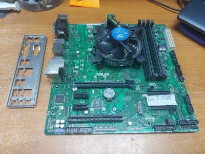 Лот: 25353305. Фото: 1. Комплект Intel Core i5-7400/ Asus... Комплекты запчастей