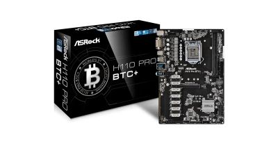 Лот: 24921073. Фото: 1. Материнская плата Asrock H110... Материнские платы