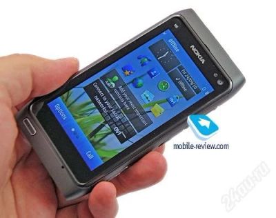 Лот: 1499926. Фото: 1. копия nokia n8+кожаный чехол. Смартфоны
