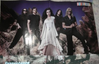 Лот: 6721427. Фото: 1. постер плакат evanescence jedward. Наклейки, карточки, вкладыши