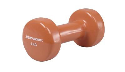 Лот: 9848509. Фото: 1. Гантель виниловая Iron Body 4768DP... Гантели