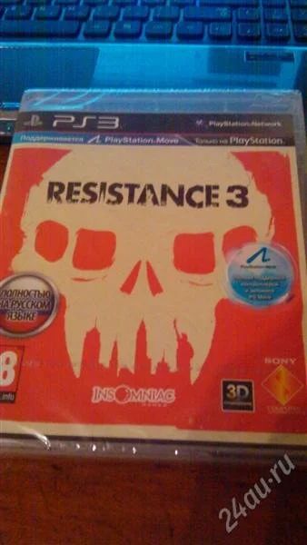 Лот: 1298003. Фото: 1. resistance 3. Игры для консолей