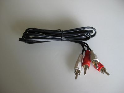 Лот: 17992529. Фото: 1. Кабель 2 x RCA - 2 x RCA 1.5м. Шнуры, кабели, разъёмы