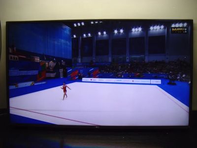 Лот: 22849801. Фото: 1. Телевизор LG 55UJ630V с дефектом. Телевизоры