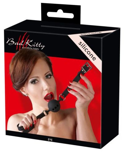 Лот: 22062342. Фото: 1. Кляп Bad Kitty Silicone Gag S... Игрушки
