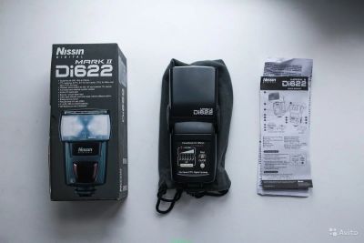 Лот: 12193314. Фото: 1. Nissin Di-622 Mark II для Canon... Вспышки, осветители, рассеиватели