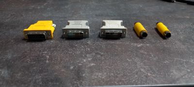 Лот: 25040903. Фото: 1. Переходники HDMI VGA DVI RCA Jack... Другое (компьютеры, оргтехника, канцтовары)