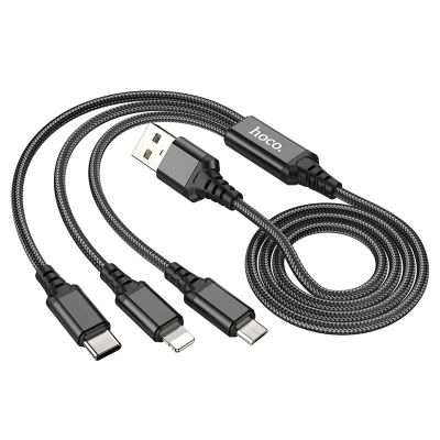 Лот: 24395921. Фото: 1. Кабель USB Type-A - Type-C, MicroUSB... Дата-кабели, переходники