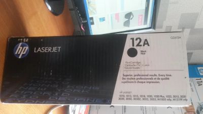 Лот: 5338963. Фото: 1. Продам картридж HP 12a (q2612a... Картриджи, расходные материалы