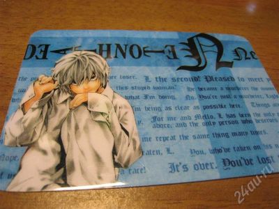 Лот: 413259. Фото: 1. Календарик Death note (2010... Другое (коллекционирование, моделизм)