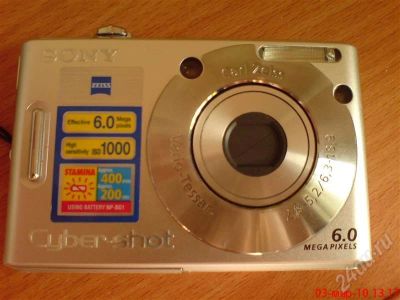 Лот: 260977. Фото: 1. Sony DSC - W30. Цифровые компактные