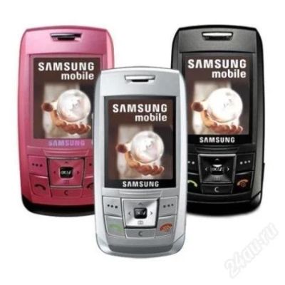 Лот: 1076824. Фото: 1. Обменяю три samsunga e250. Кнопочные мобильные телефоны