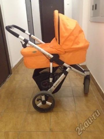 Лот: 5727676. Фото: 1. Коляска bertoni carrera 2в1, легкая... Коляски
