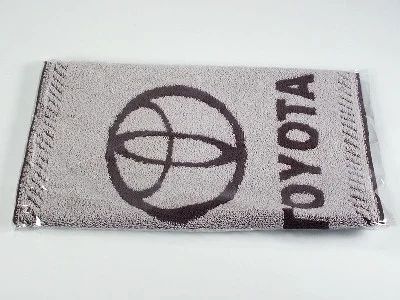 Лот: 4347363. Фото: 1. Махровое полотенце с логотипом... Скатерти, салфетки