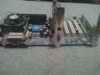 Лот: 4329176. Фото: 1. материнская плата Gigabyte GA-60XT... Материнские платы