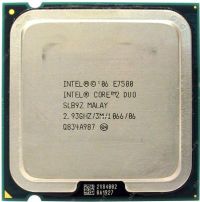Лот: 10634867. Фото: 1. Intel Pentium от E7200 до Е7500... Процессоры