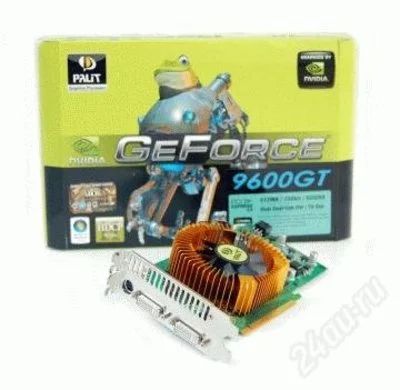 Лот: 1447540. Фото: 1. Видеокарта PALIT 9600GT PCI-E... Видеокарты