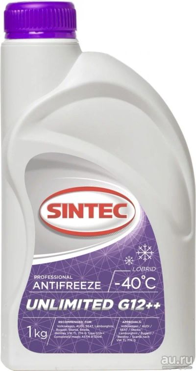 Лот: 16957877. Фото: 1. Sintec Unlimited G12++ (фиолетовый... Масла, жидкости