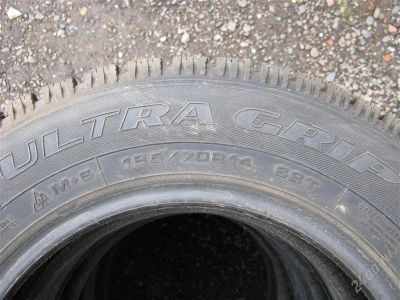 Лот: 1299987. Фото: 1. Goodyear Ultra Grip 185x70R14. Шины