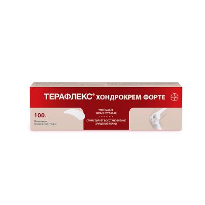 Лот: 23713220. Фото: 1. Терафлекс Хондрокрем Форте 100г. Лекарства