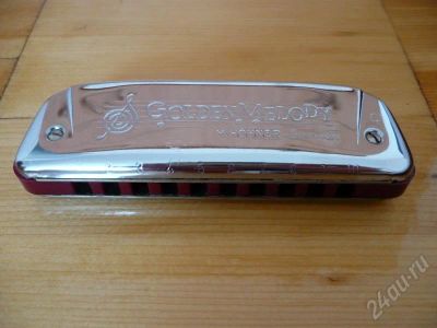 Лот: 176546. Фото: 1. Губная гармоника HOHNER Golden... Духовые
