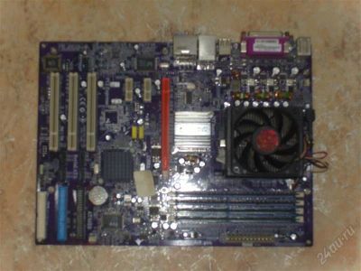 Лот: 1581811. Фото: 1. Материнская плата EliteGroup RX480-A... Материнские платы