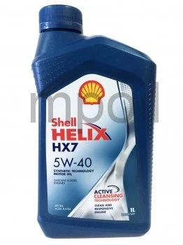 Лот: 15437591. Фото: 1. Shell Helix HX7 5W-40 1L. Масла, жидкости