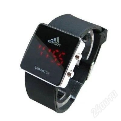 Лот: 1301472. Фото: 1. Часы LED ADIDAS(BLACK). Другие наручные часы
