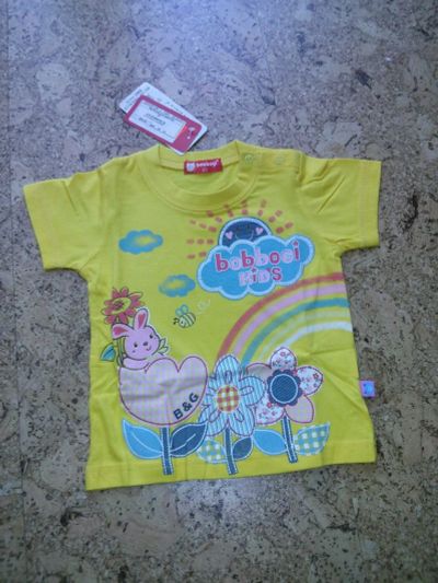 Лот: 2974385. Фото: 1. Футболка Bobbogi kids рост 80. Футболки, поло, топы, лонгсливы