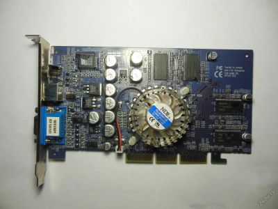 Лот: 5755060. Фото: 1. Видеокарта GeForce4 MX420 64Mb. Видеокарты