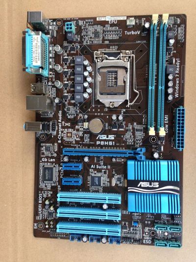 Лот: 17445281. Фото: 1. ASUS P8H61. Материнские платы