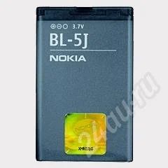 Лот: 208136. Фото: 1. АКБ (блистер) Nokia BL-5J. Аккумуляторы
